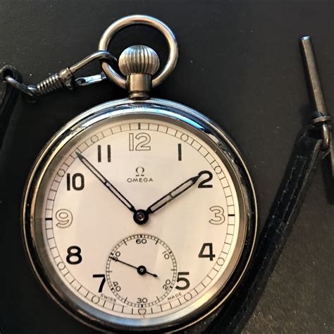 omega pocket watch without symbol|omega military pocket watch.